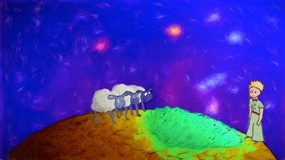 小王子插画图片